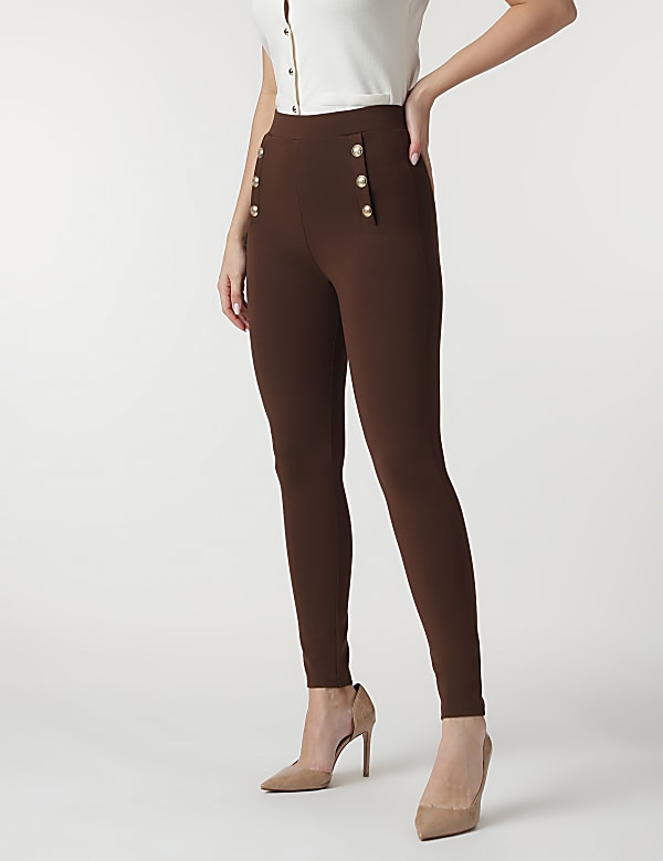 Viscose Mix Skinny Fit Treggings