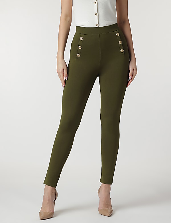 Viscose Mix Skinny Fit Treggings
