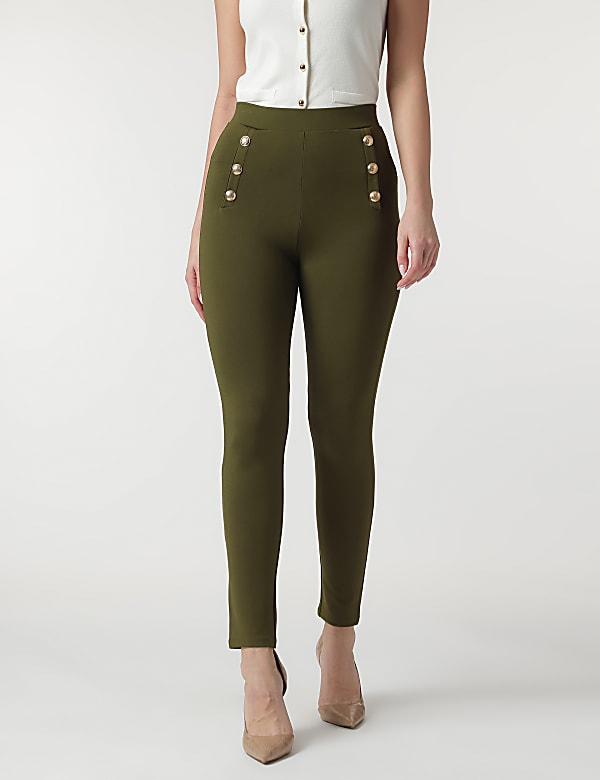 Viscose Mix Skinny Fit Treggings