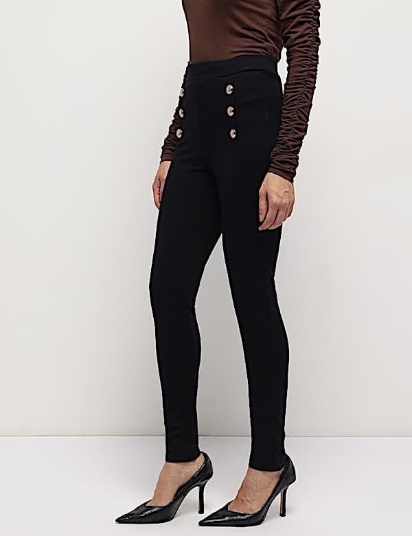 Viscose Mix Skinny Fit Treggings