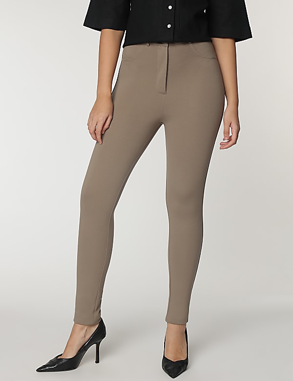 High Waist Skinny Fit Treggings