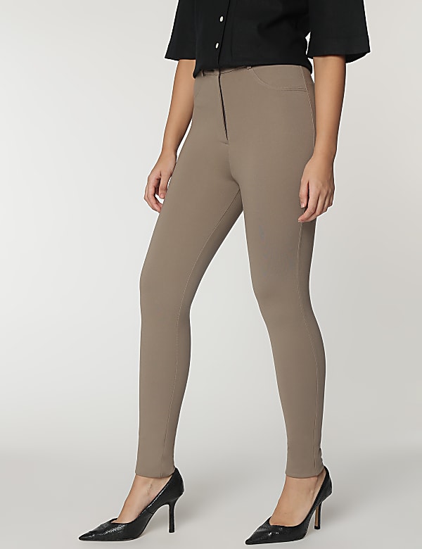 High Waist Skinny Fit Treggings