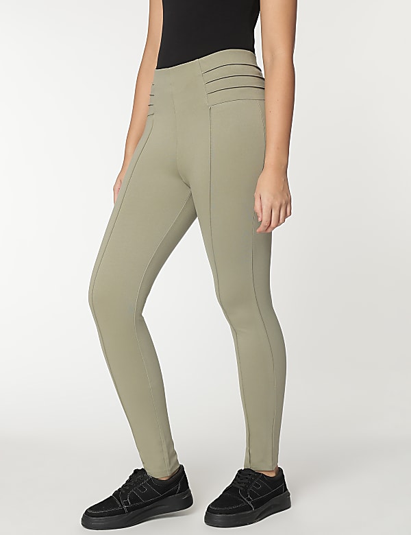 Viscose Rich Slim Fit Treggings