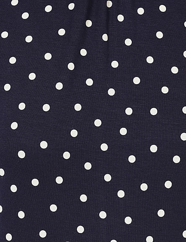 3/4 Sleeve Spot Jersey Swing