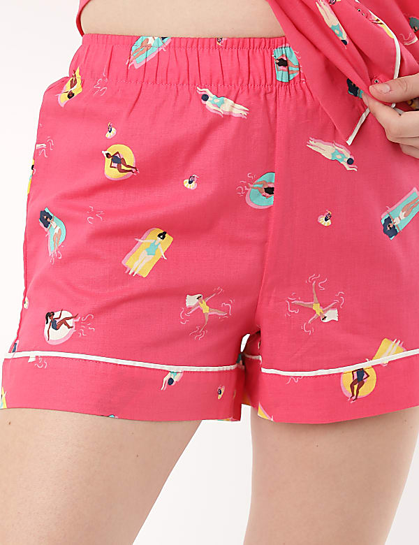 Pure Cotton Printed Pyjama Set