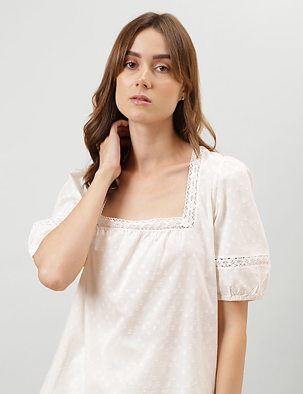 2 Pc Pure Cotton Top & Shorts Set