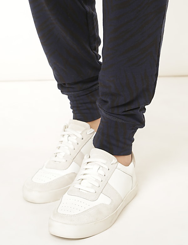Viscose Mix Printed Regular Fit Jogger
