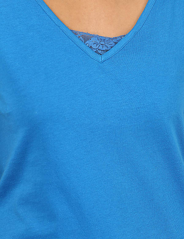 Jersey Top & Check Woven Bottom