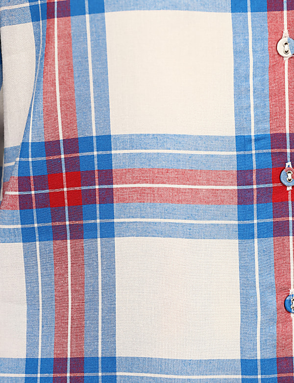Check Woven Revere Pyjama Set