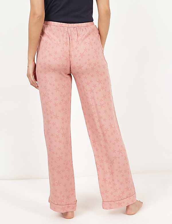 Pure Viscose Printed Regular Fit Pyjama