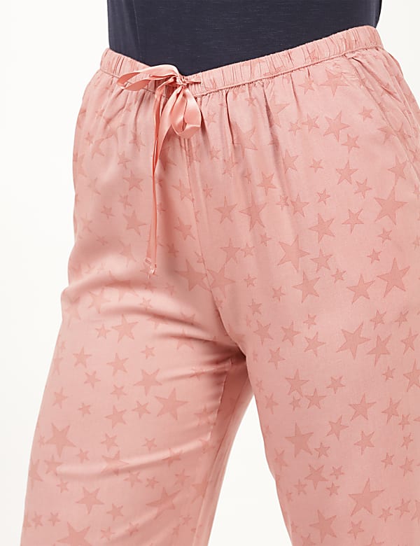 Pure Viscose Printed Regular Fit Pyjama