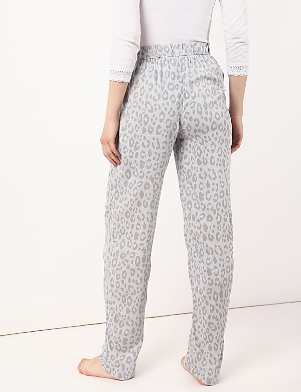 Pure Viscose Printed Regular Fit Pyjama