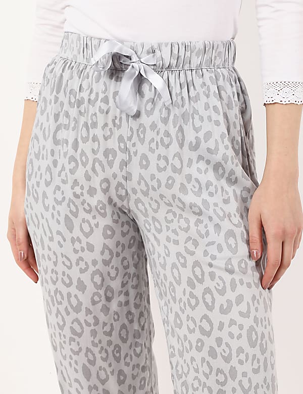 Pure Viscose Printed Regular Fit Pyjama
