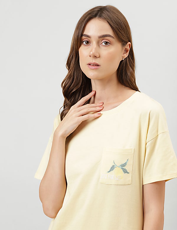 Pure Cotton Plain Nightdress