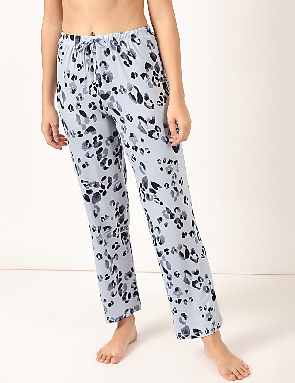 Viscose Mix Printed Round Neck Top