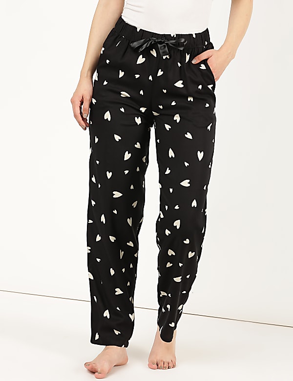 Pure Viscose Plain Regular Fit Pants