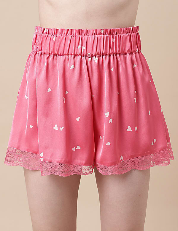 Satin Shortie Set
