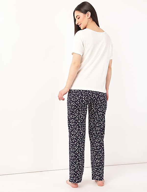 2 Pack Pure Cotton Regular Fit Pyjama Set