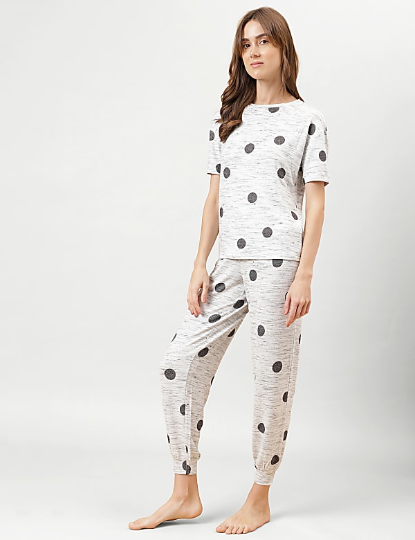 2 Pc Printed Pyjama Set