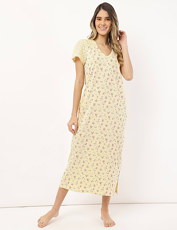 Cotton nightdress marks and spencer shop