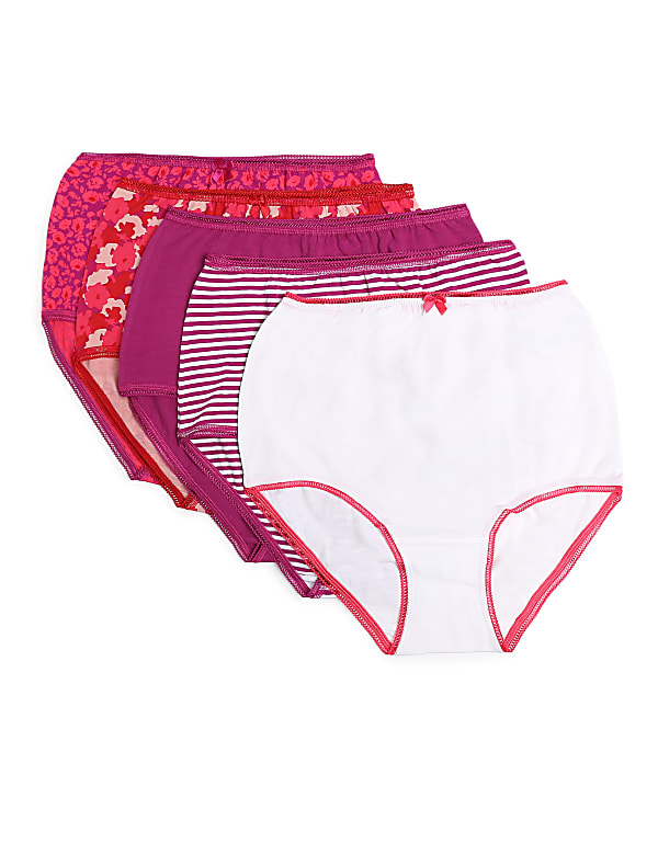 5 Pack Cotton Mix Skinny Fit Knicker