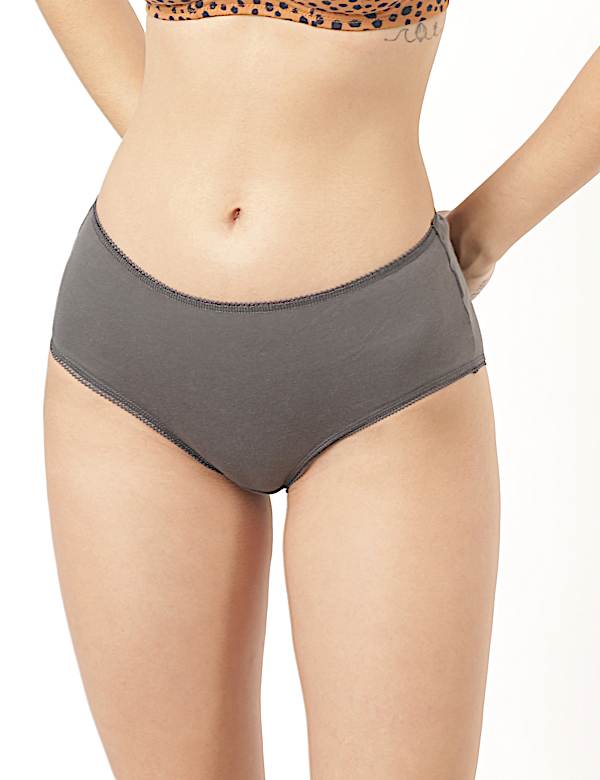 5 Pack Cotton Mix Skinny Fit Knicker