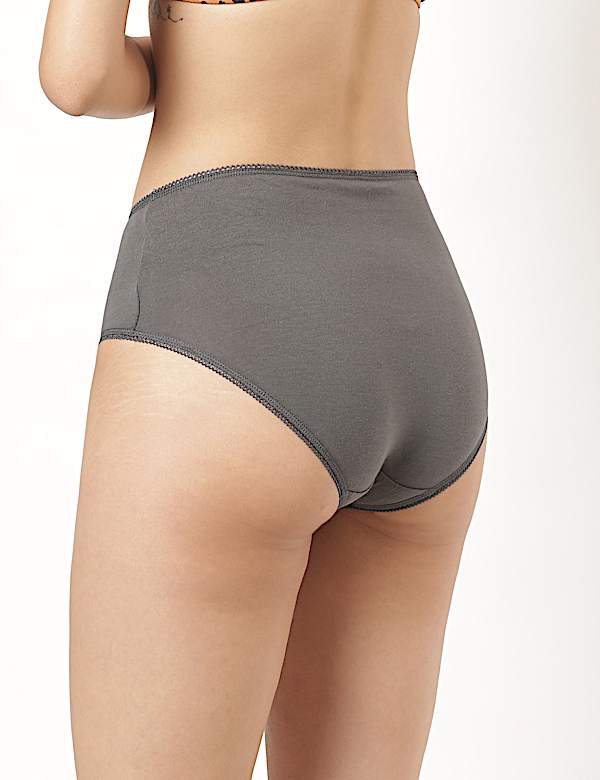 5 Pack Cotton Mix Skinny Fit Knicker