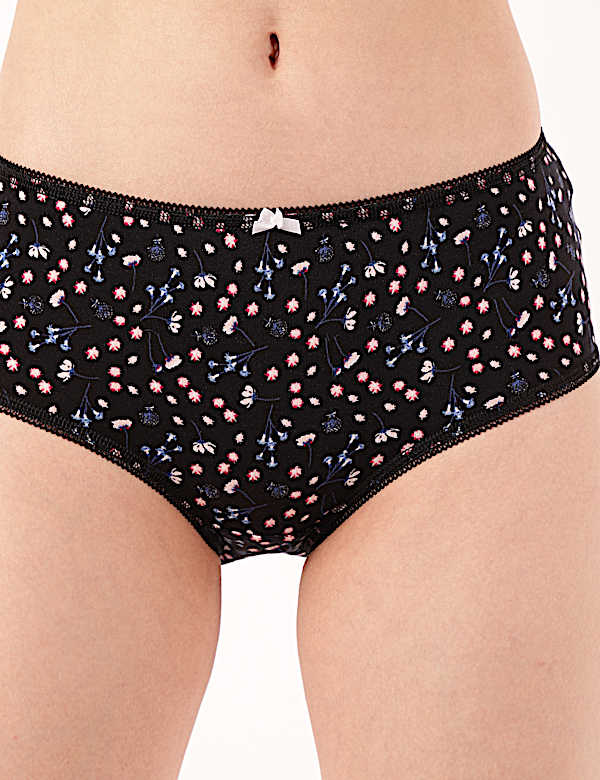 5 Pack Cotton Mix Skinny Fit Knicker