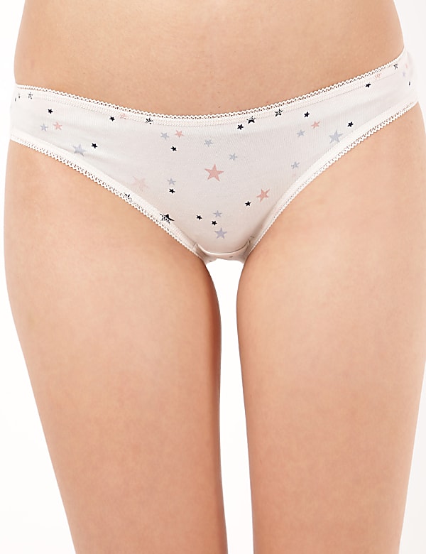 Pack of 3 Cotton Mix Skinny Fit Knickers