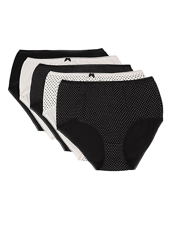 5 Pack Cotton Mix Knickers