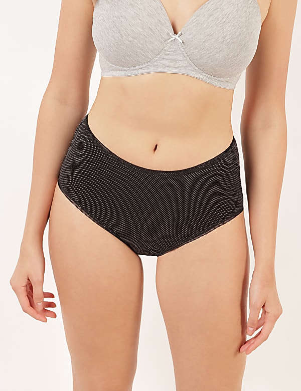 5 Pack Cotton Mix Knickers