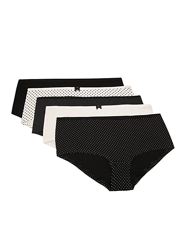 5 Pack Cotton Mix Skinny Fit Knickers