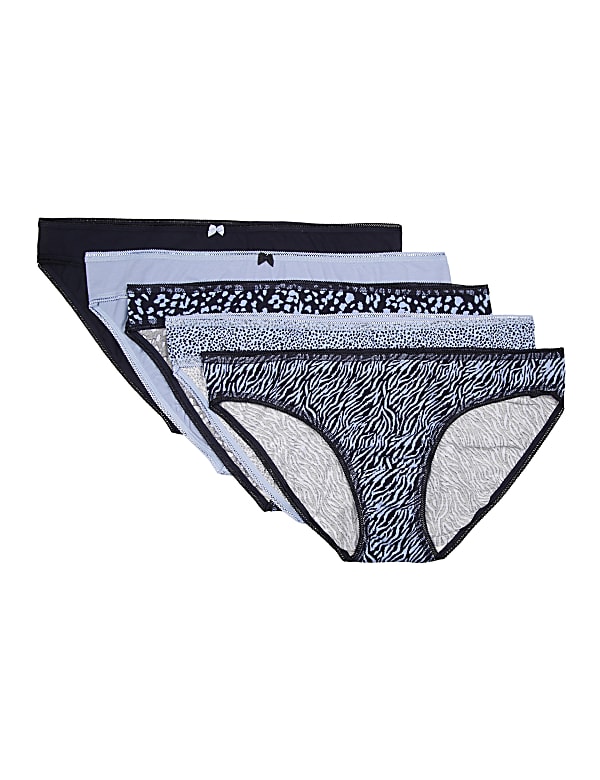 5 Pack Cotton Mix Skinny Fit Knickers