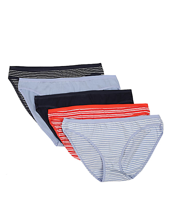 5 Pack Cotton Mix Skinny Fit Knickers