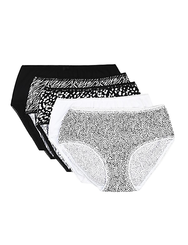5 Pack Cotton Mix Skinny Fit Knicker