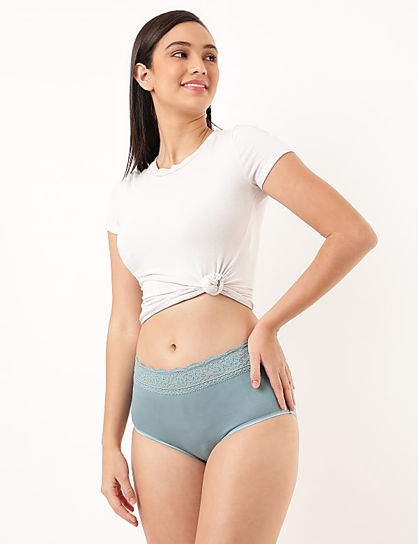 5 Pack Cotton Mix Knickers