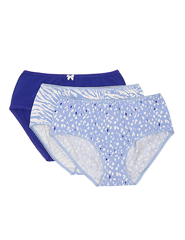 Pack of 3 Cotton Mix Skinny Fit Knickers