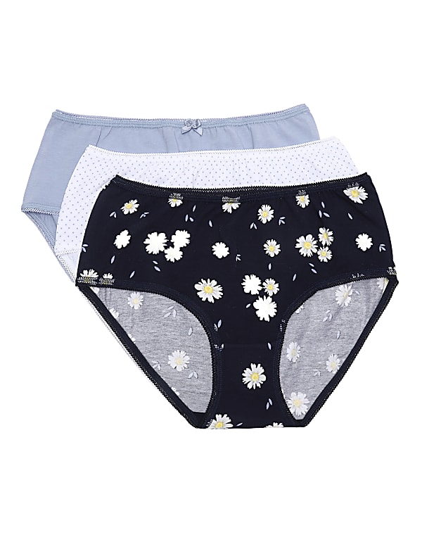 Pack of 3 Cotton Mix Skinny Fit Knickers
