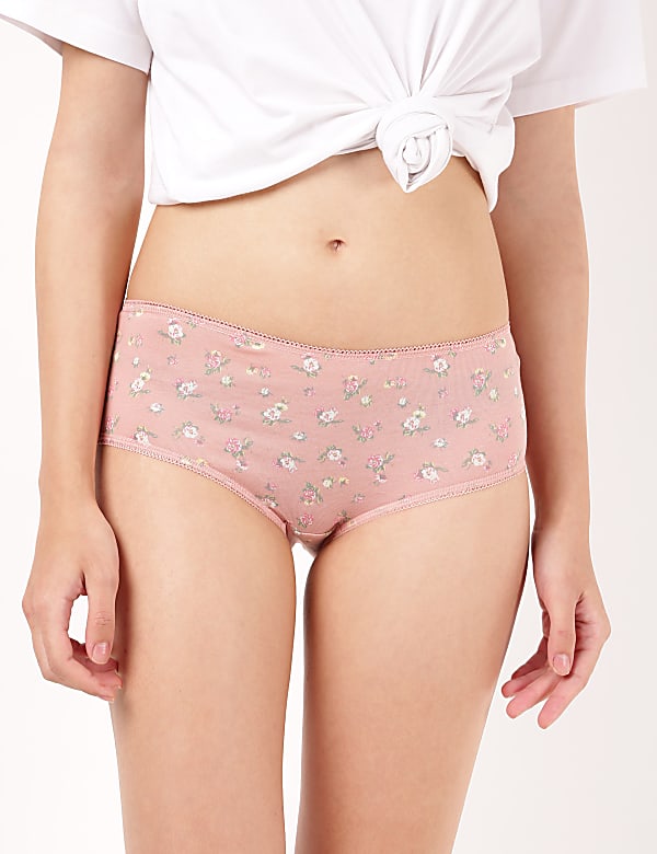 Pack of 3 Cotton Mix Skinny Fit Knickers