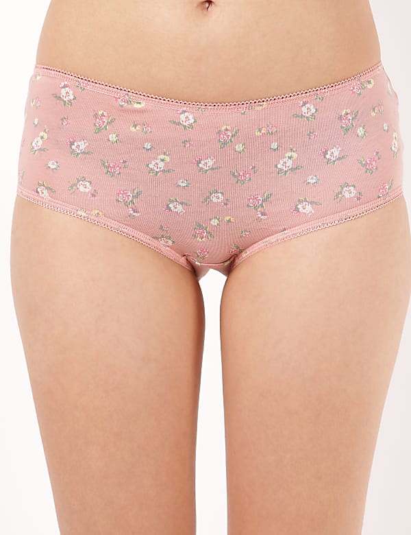 Pack of 3 Cotton Mix Skinny Fit Knickers