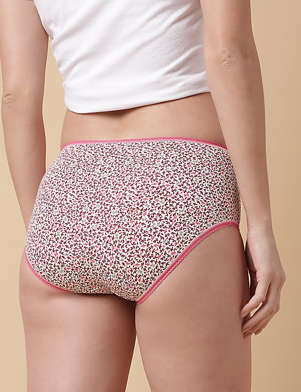 Pack 5 Cotton Mix Knickers