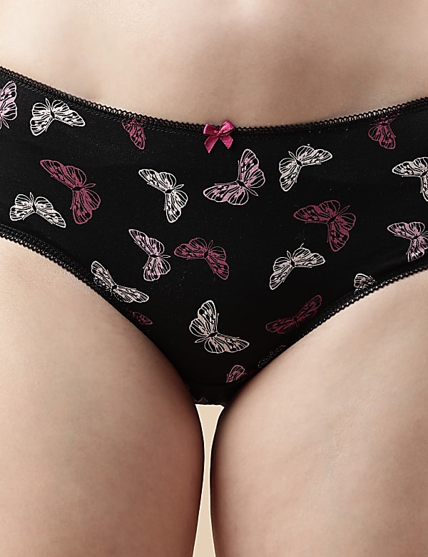 Pack 5 Cotton Mix Knickers