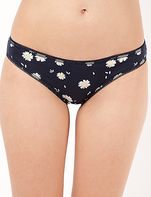 Pack of 3 Cotton Mix Skinny Fit Knickers