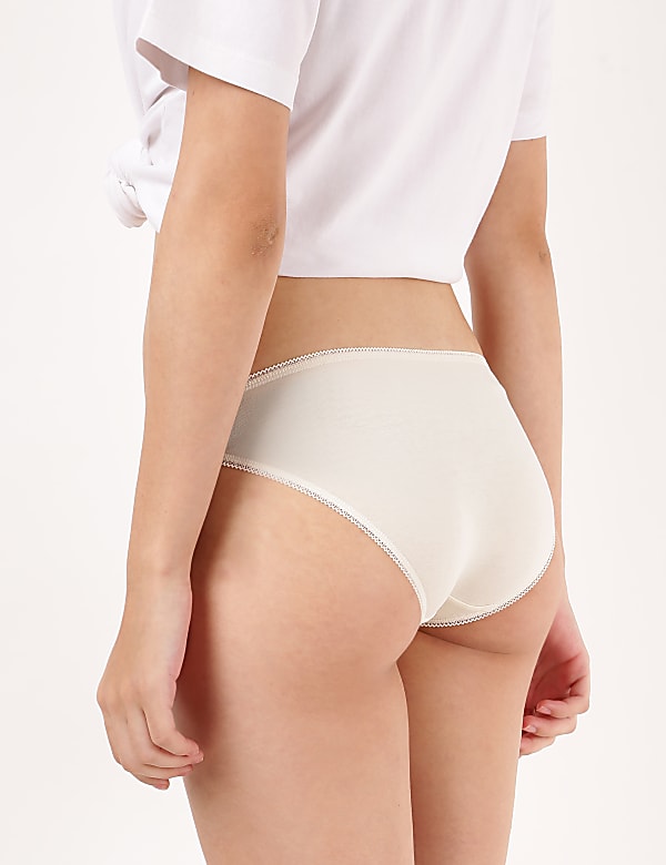 Pack of 3 Cotton Mix Skinny Fit Knickers