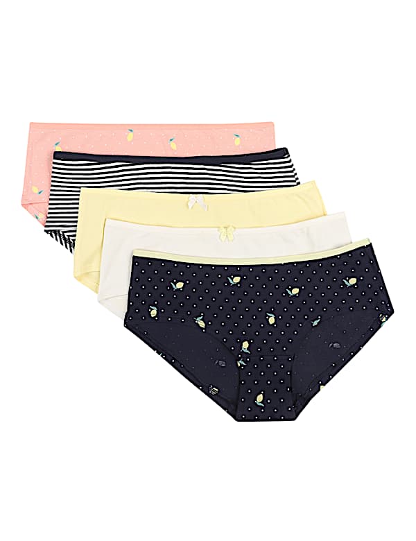 Low Rise Striped Shorts
