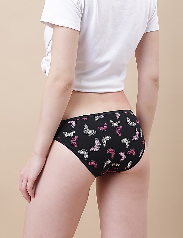 Pack of 3 Cotton Mix Bikini Knickers