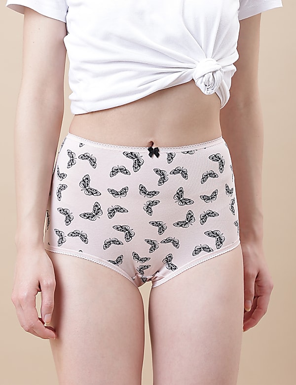 Pack of 3 Cotton Mix Full Knickers