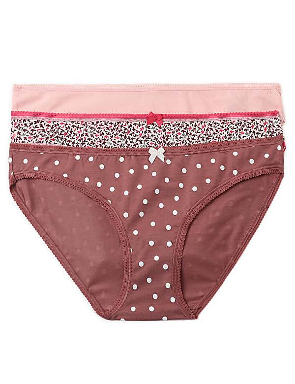 3 Pack Cotton Mix Knickers