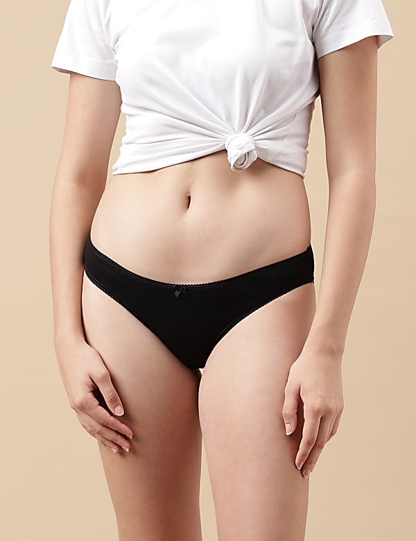 3pk Cotton Mix Knickers
