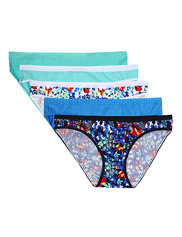 INT 5p Painterly Floral Bikini